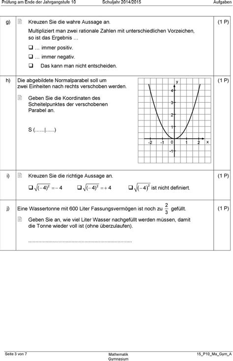 schullv prüfungsaufgaben.